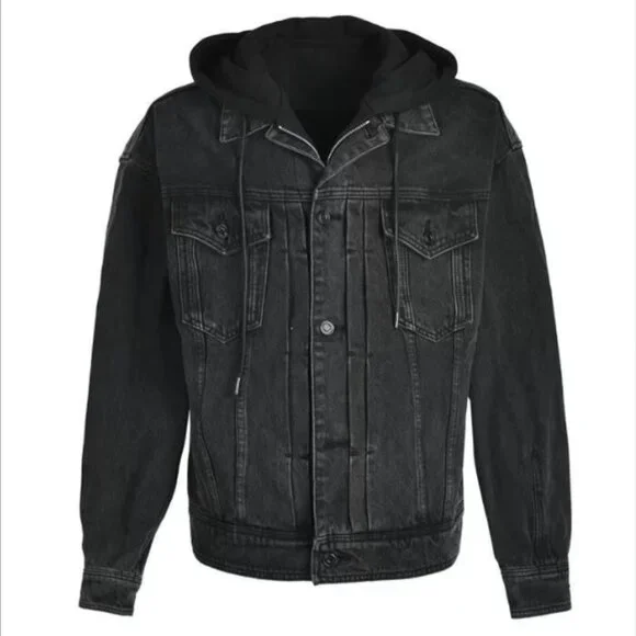 Juun J Double-layered Denim Jacket